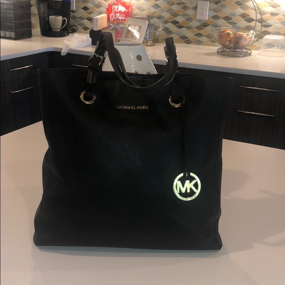 Michael Kors black handbag